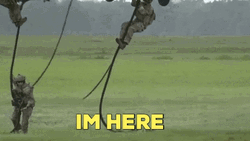 Army Drill I'm Here GIF