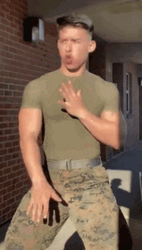 Army Soldier Tiktok Dancing GIF
