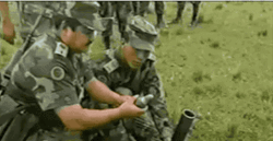 Army Soldiers Explosive Fail GIF