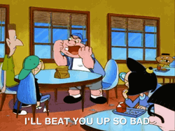 Arnold Friend Says I'll Beat You Up GIF
