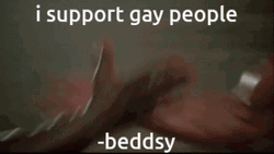 Arnold Handshake I Support Gay People GIF