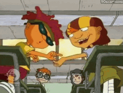 Arnold Handshake Rocket Power GIF