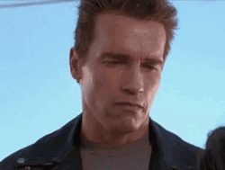 Arnold Schwarzenegger Cringe GIF