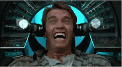 Arnold Schwarzenegger Electrocuted GIF