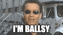 Arnold Schwarzenegger I'm Ballsy GIF