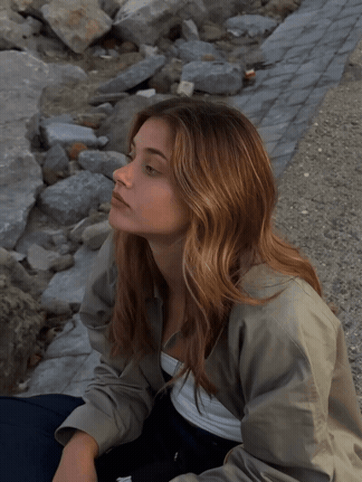 Arnold Schwarzenegger Kissing Woman Saying It's Not Your Fault GIF