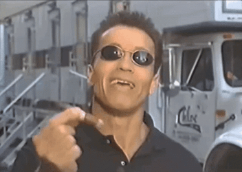 Arnold Schwarzenegger Smoking Cigar GIF