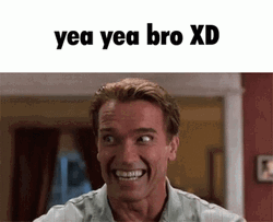Arnold Yeah Bro Laughing GIF