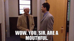 Arrested Development Tobias Funke Mouthful GIF
