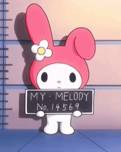 Arrested My Melody GIF