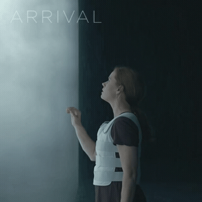 Arrival Movie Poster Woman Reaching Out