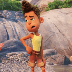 Arrogant Luca Paguro GIF