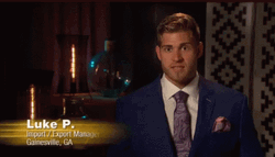 Arrogant The Bachelor Luke GIF