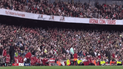Arsenal.com Tours Soccer Field GIF