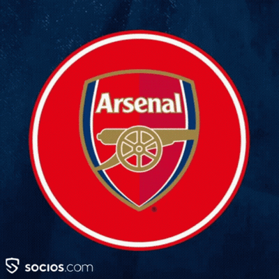 Arsenal Soccer Team Logo GIF