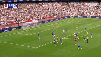 Arsenal vs Chelsea Soccer Game in Deel Stadium