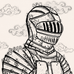 Art Illustration Knight GIF