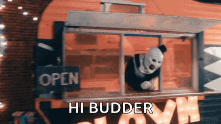 Art The Clown Hi Budder GIF