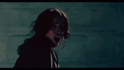 Art The Clown Scares Brunette  Woman GIF