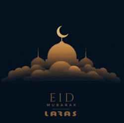 Art View Of Castle Jumma Mubarak Eid Mubarak GIF