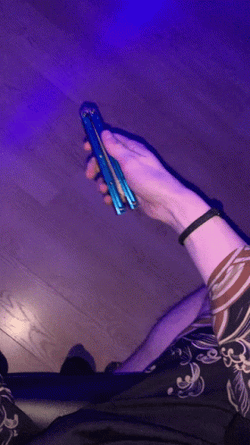 Artful Butterfly Knife Technique GIF