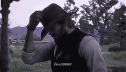 Arthur Morgan Im A Cowboy GIF