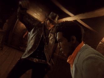 Arthur Morgan Jumping Lenny Summers GIF