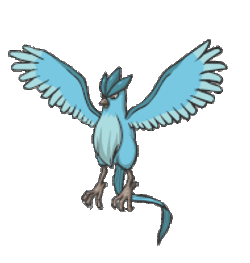Articuno Pokemon Sticker GIF