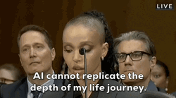Artificial Intelligence FKA Twigs Senate Hearing GIF