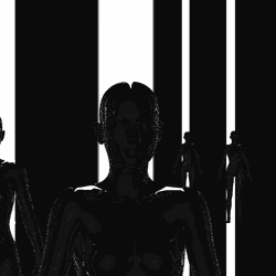 Artificial Intelligence Humanoid Robot Shadow GIF