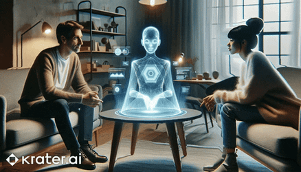 Artificial Intelligence Robot Communication GIF