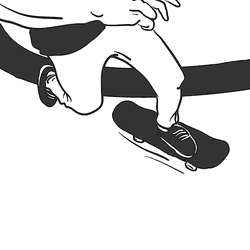 Artistic Animation Skateboard Guy GIF