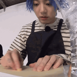 Artistic Jungkook Drawing  GIF