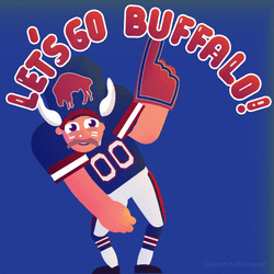 Artistic Lets Go Buffalo Cheer GIF