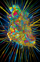 Artistic Love Heart GIF