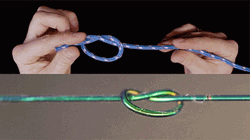 Artistic Making Noose Knot GIF