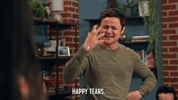 Arturo Castro Happy Tears GIF