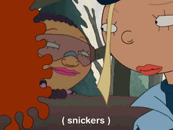 As Told By Ginger Miranda Killgallen Snickering GIF