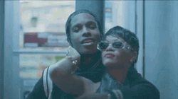 Asap Rocky And Rihanna GIF