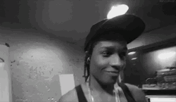 Asap Rocky Head Nod GIF