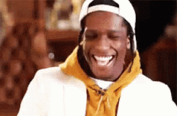 Asap Rocky Laughing GIF