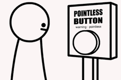 Asdfmovie Pointless Button GIF