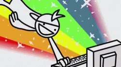Asdfmovie Rainbow Background GIF