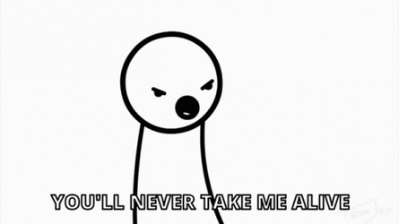 Asdfmovie Suddenly Fell Down GIF