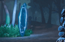 Ash Apex Showing Up From Portal GIF
