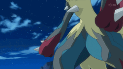 Ash Greninja Angry Growl GIF
