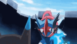 Ash Greninja Pokemon Attack GIF