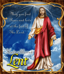 Ash Wednesday Jesus Christ GIF
