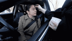 Ash Wednesday Marking Outside Church GIF