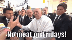 Ash Wednesday Pope Francis GIF